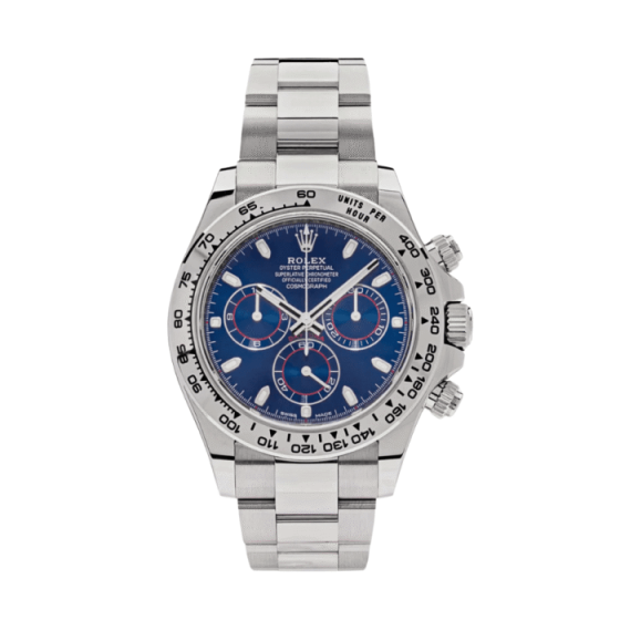 Daytona blue dial 40mm