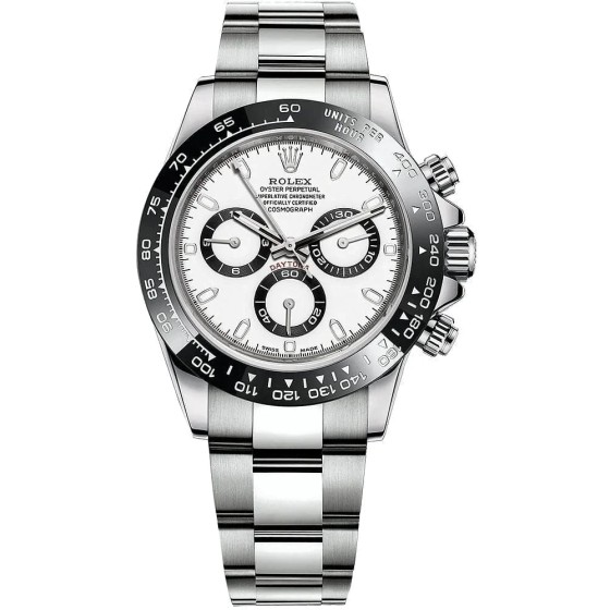 Cosmograph Daytona 116500LN White Panda Dial Ceramic Bezel