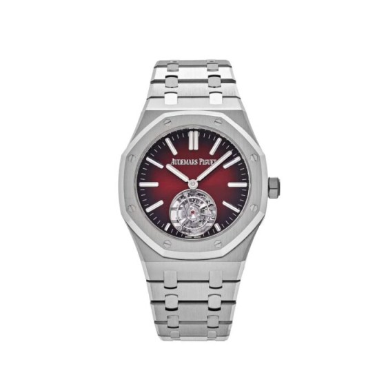 Royal Oak 26730ST.OO.1320ST.05 Selfwinding Flying Tourbillon Red Burgundy Steel