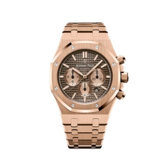 Royal Oak Selfwinding Chronograph 26331OR.OO.1220OR.02 Rose Gold Brown Dial
