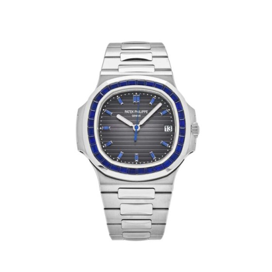 Nautilus 5711/112P-001 Platinum Grey Dial Ruby Bezel