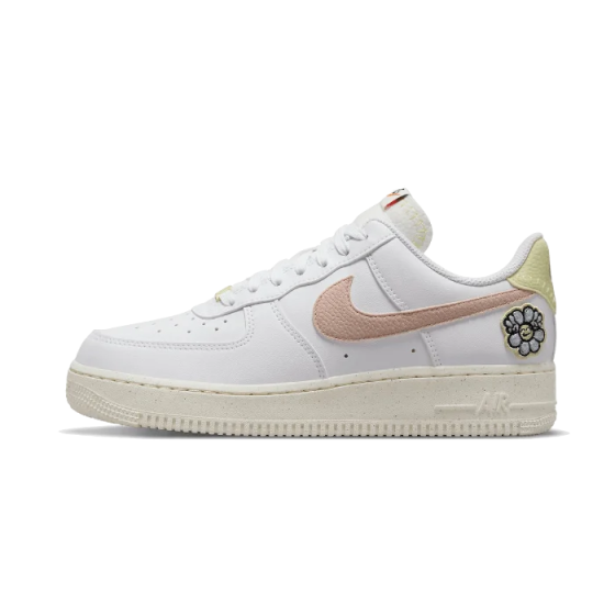 07 Next Nature White Pink Oxford