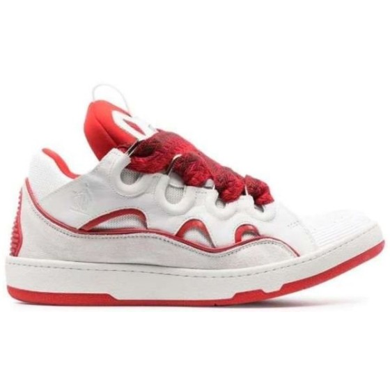 Curb White Red