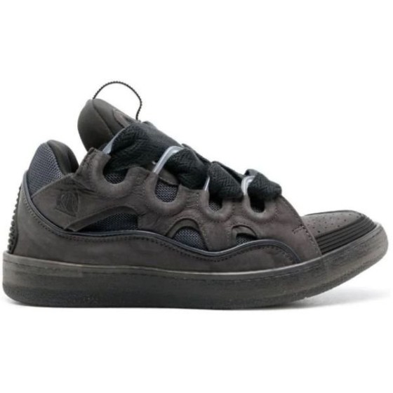 Curb lace-up Grey