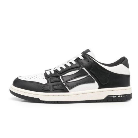 Skel BLACK white low