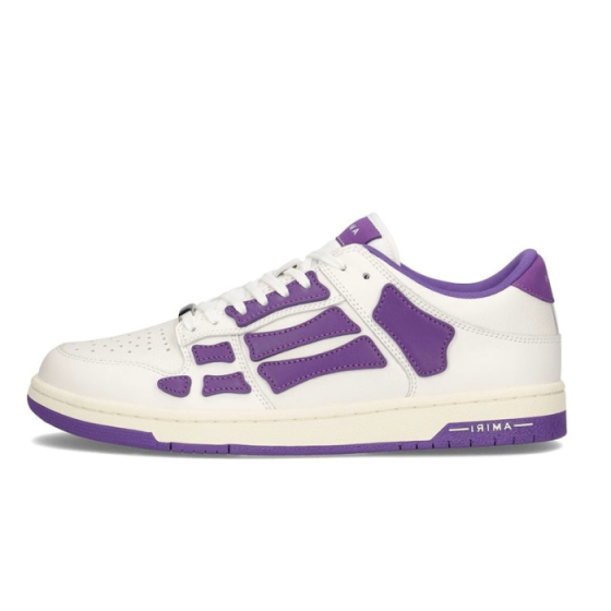 Skel white purple white low
